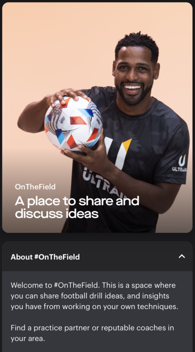 Man holding soccer ball