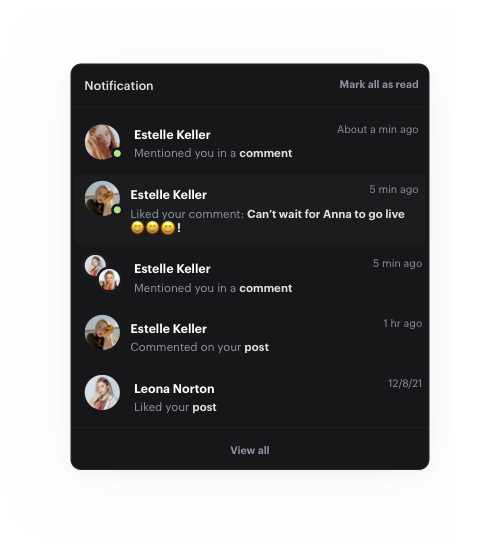 Membership post of a girl using a violin